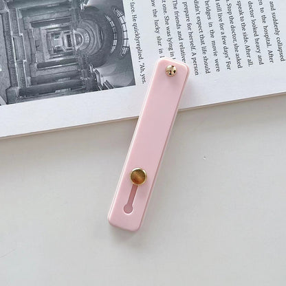 Phone Case Wristband Ring Stand Back Strap Holder Universal Protective Cover Bracket Foldable Lazy Use