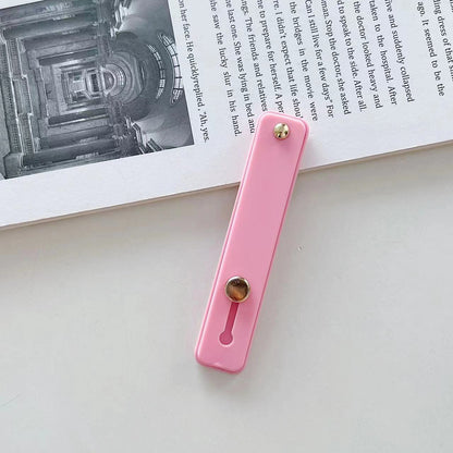 Phone Case Wristband Ring Stand Back Strap Holder Universal Protective Cover Bracket Foldable Lazy Use