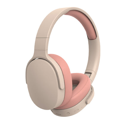 Wireless Bluetooth 5.4 Over-Ear Headphones with Deep Bass for Sports